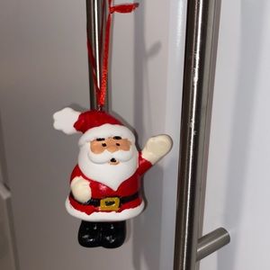 Hand Painted Ceramic Christmas Ornament